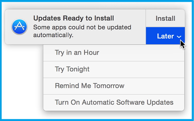 google software update for mac
